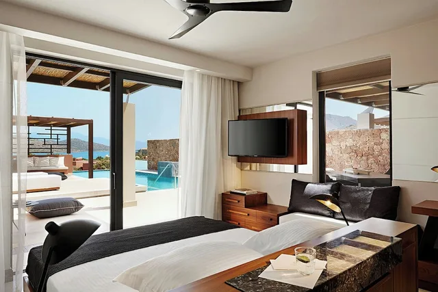 2 Bedrooms, Domes, Luxury, Residence, 2 Double Beds, Pool or Sea View, Private Pool، Domes of Elounda, Autograph Collection 5/10