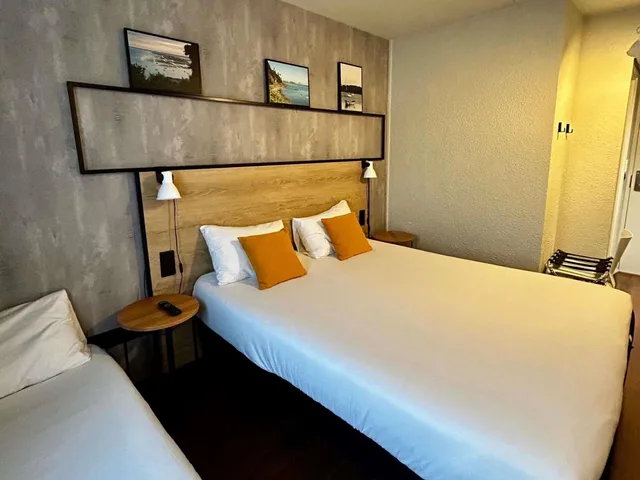 غرفة قياسية بسرير مزدوج وسرير فردي، Ibis St Malo La Madeleine 4/10