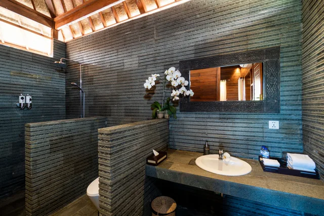 غرفة ديلوكس بسرير مزدوج أو سريرين منفصلين، Royal Retreat Villa's Lembongan 8/8