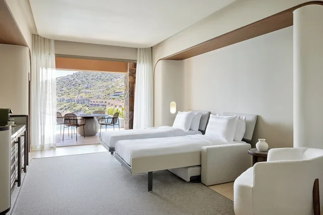 1 Bedroom, Collection, Premium, Suite, King Bed, Sea View, Sofa، Daios Cove 3/5