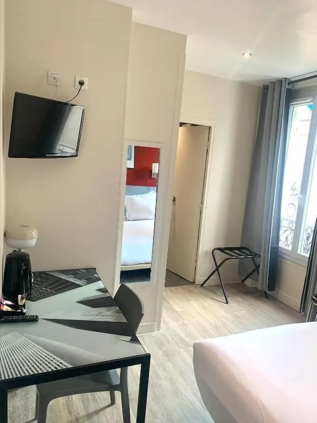 غرفة بسرير مزدوج، Hipotel Belgrand Edith Piaf 10/10