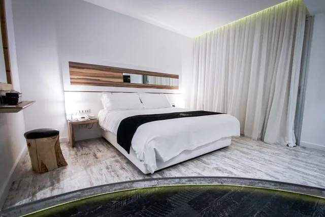 غرفة سوبيريور بسرير مزدوج بإطلالة على البحر، The Ciao Stelio Deluxe Hotel - Adults Only 3/3