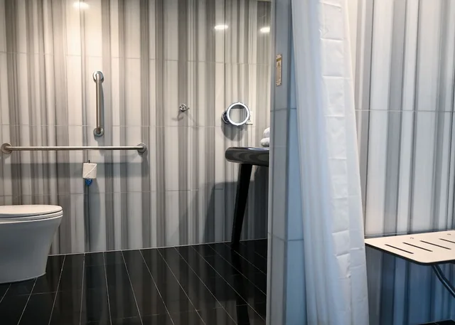 جناح بسرير كينج بإطلالة على الحديقة بغرفة نوم واحدة لذوي الإعاقة، The Watergate Hotel 2/2