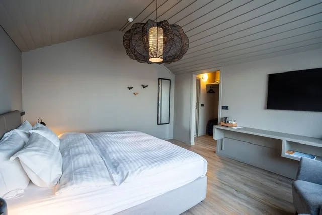 غرفة قياسية بسرير مزدوج أو سريرين منفصلين، The Hill Hotel at Fludir 4/5