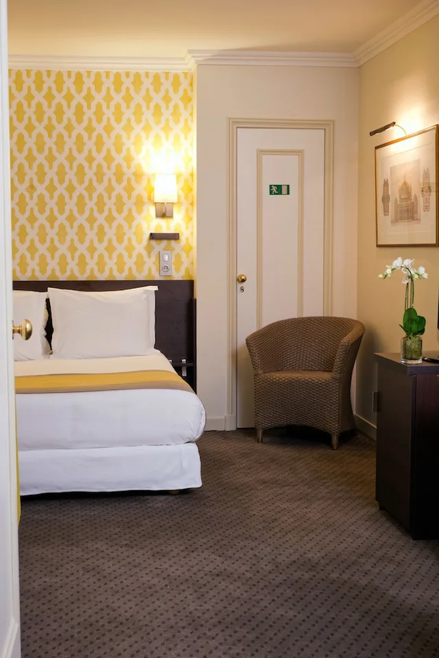 غرفة بسرير كوين، Hotel Henri Iv Rive Gauche 5/6