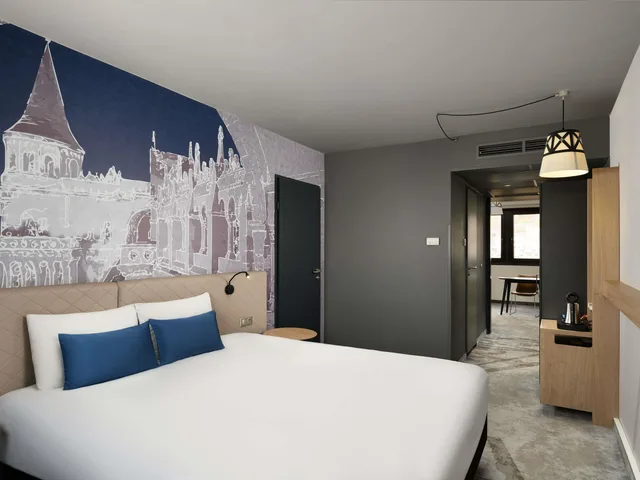 جناح سوبيريور بسرير مزدوج، Mercure Budapest Castle Hill 1/2