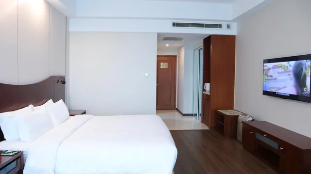 غرفة ديلوكس بسرير مزدوج، Metropark Jichen Hotel Shanghai 2/10