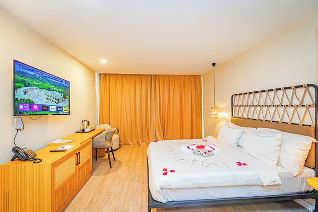 غرفة بريميوم بسريرين منفصلين بإطلالة على المسبح، Kombo Beach Resort 8/10