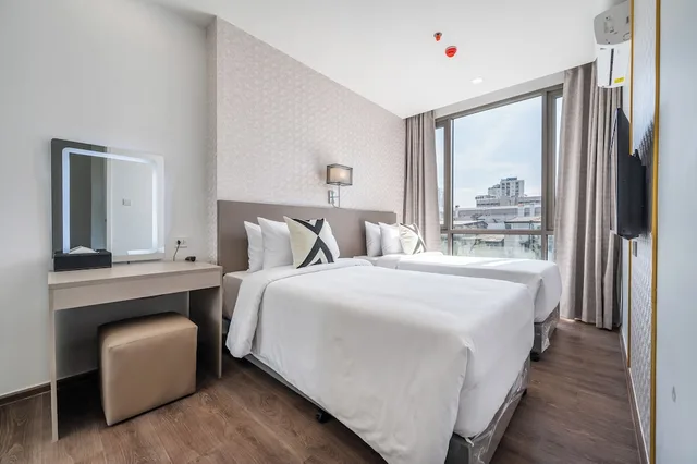 غرفة بسرير فردي، The Rich Residence Sukhumvit Nana 4/6