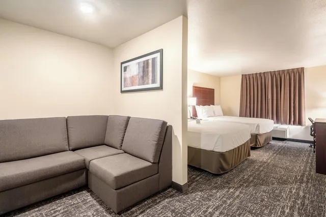 استوديو بسريرين كوين مع أريكة لذوي الإعاقة، Cobblestone Inn & Suites - Kermit 3/4
