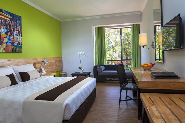 غرفة بسرير كينج بإطلالة على المسبح، Prime Plaza Hotel Sanur 3/10