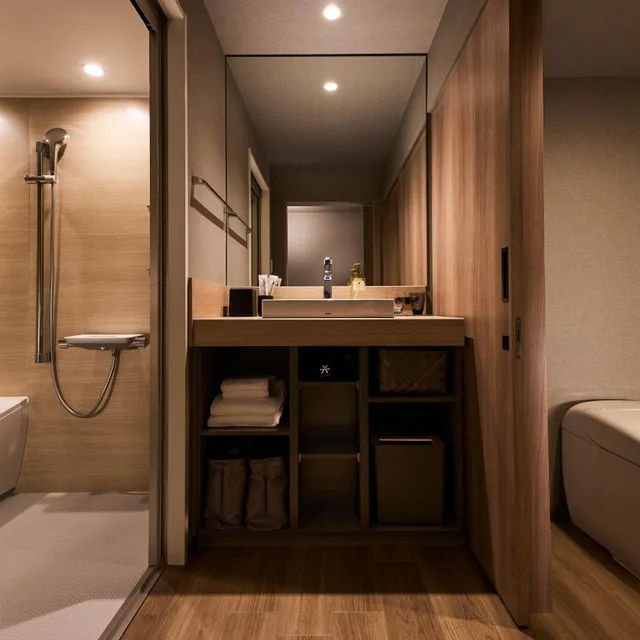 غرفة عائلية لذوي الإعاقة، Quintessa Hotelanchored By Rihga Osaka Namba 3/3