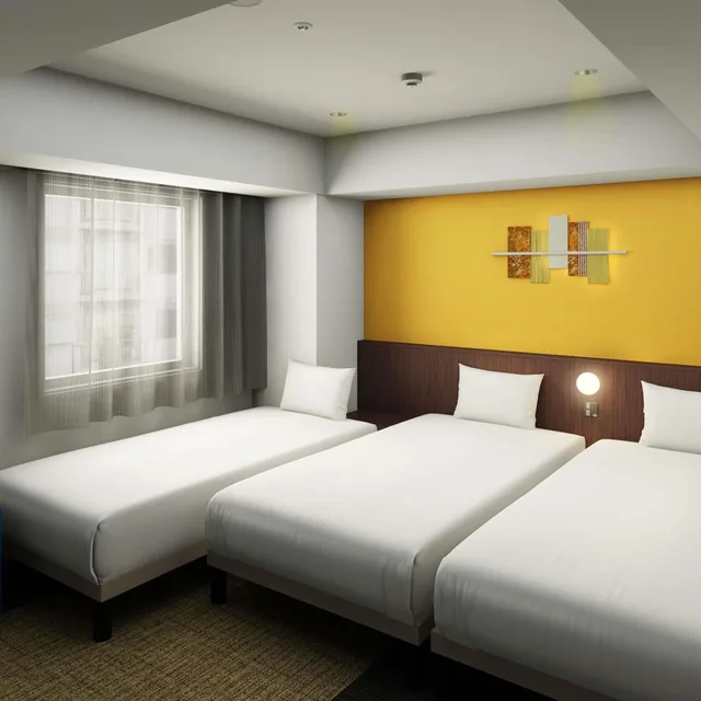 غرفة سوبيريور بسريرين منفصلين مع أريكة، ibis Styles Kyoto Shijo 2/3