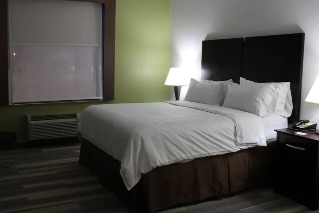 غرفة قياسية بسرير كينج مع أريكة، Holiday Inn Express Hotel and Suites Heber Springs 1/1