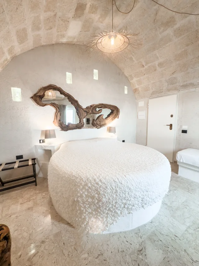 غرفة بسرير كينج بإطلالة على البحر بجاكوزي، Bellavista Suites 2/3