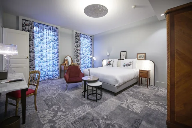 Afterworks, Deluxe, Double Bed، Normandy Hotel Paris - Saint-Honore 3/8