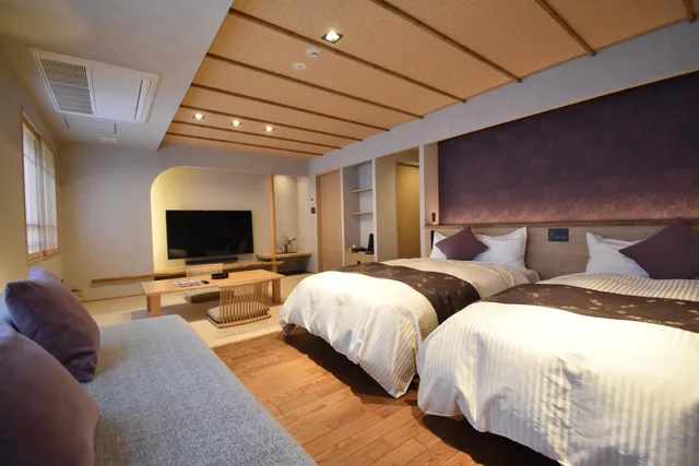جناح جونيور عائلي، Shin Iya Onsen Hotel Kazurabashi 4/7
