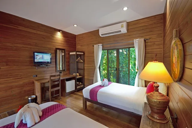 غرفة سوبيريور بسريرين منفصلين، Thai Thai Sukhothai Resort 3/7