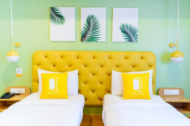 غرفة قياسية بسريرين منفصلين، Bloom Hotel - Cyber Towers 2/3