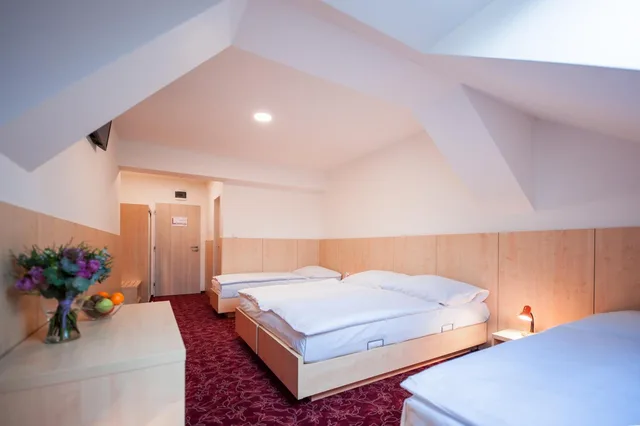 غرفة اقتصادية رباعية بسرير فردي، Hotel Pivovar 8/10