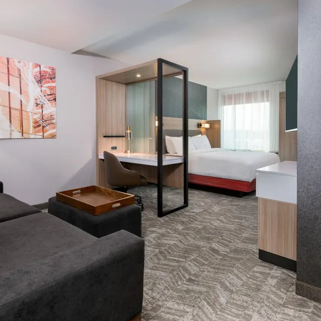 Room, King Bed, Sofa, SpringHill Suites by Marriott Lakeland 3/8