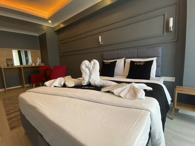 غرفة بريميوم بسرير مزدوج، Inalens Airport Hotel 2/6