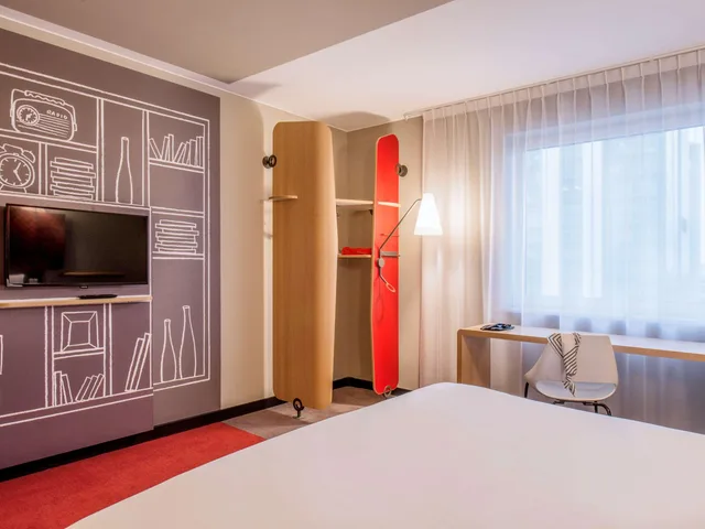 غرفة واسعة بسرير مزدوج، Ibis Poznan Centrum 4/6