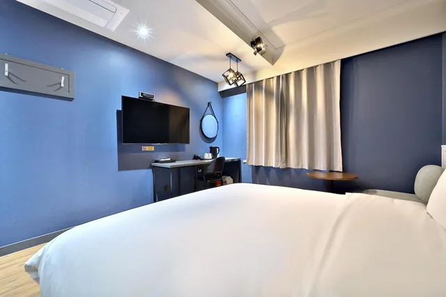 غرفة قياسية بسرير مزدوج، Seomyeon Hound Hotel 1St Street 7/9