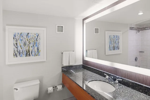 غرفة قياسية بسريرين كوين، Hilton Salt Lake City Center 7/8