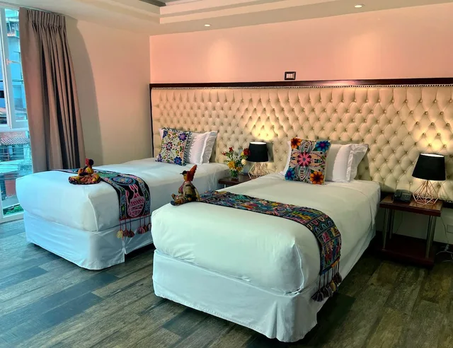 جناح استوديو ديلوكس بسرير كينج بإطلالة على النهر والجبل، Jaya Machu Picchu Boutique Hotel 1/4