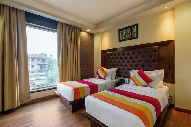 غرفة ديلوكس بسرير مزدوج، The Grand Orion - Kailash Colony 4/10