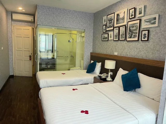 غرفة ديلوكس بسريرين منفصلين بإطلالة على المدينة، Golden Moon Suite Hotel 3/5