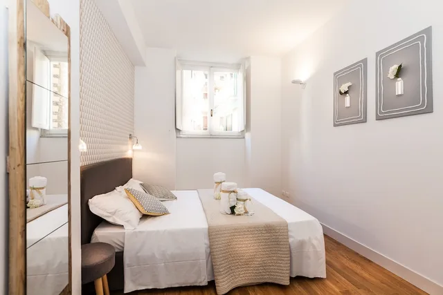 شقة بسريرين كوين بغرفتي نوم مع أريكة، Mamo Florence - Costa San Giorgio Apartment 10/10