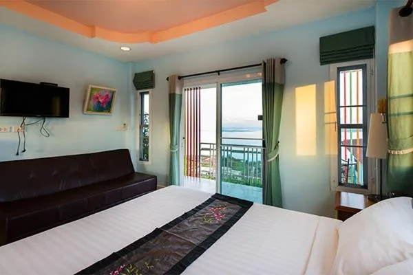 غرفة بسرير مزدوج بإطلالة على الجبل، Hotel Viewpoint Khao Koh 2/10
