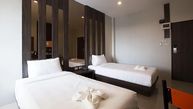 غرفة ديلوكس بسريرين منفصلين، B2 Buriram Boutique & Budget Hotel 2/4