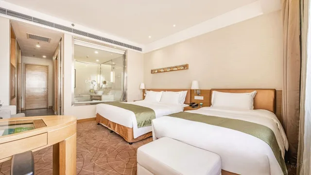 غرفة قياسية بسريرين منفصلين في طابق مرتفع، Holiday Inn Xian Big Goose Pagoda 4/10