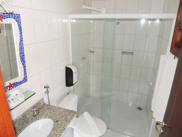 1 Bedroom, Standard, Quadruple, 1 Double and 1 Single Bed, Murphy Bed, Garden View, Private Bathroom, Pousada Mosaico de Maresias 3/4