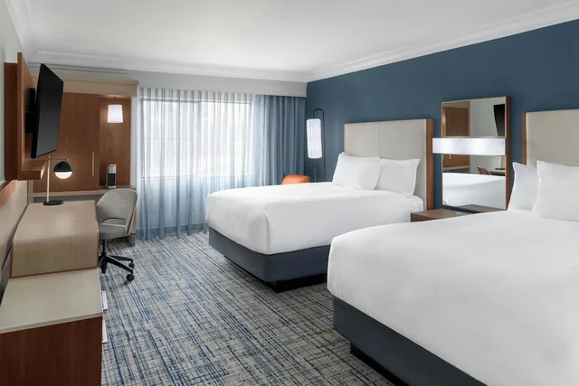 غرفة بسريرين كوين لذوي الإعاقة، Courtyard By Marriott Palo Alto Los Altos 1/4