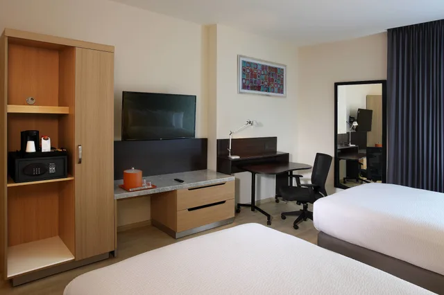 غرفة بسريرين مزدوجين، Fairfield Inn Suites Mexico City Vallejo 4/5