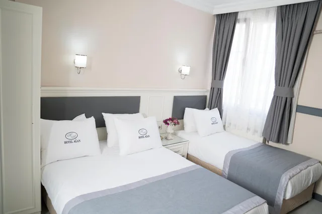 غرفة قياسية ثلاثية بثلاثة أسرّة، Hotel Agan 1/10