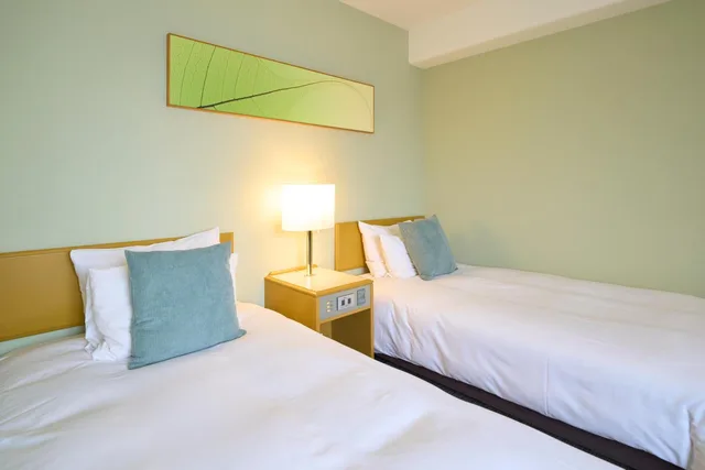 Room, Twin Beds, Smoking, Hotel Resol Machida 4/8