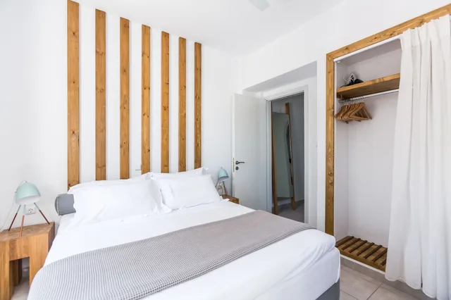 شقة تقليدية بسرير مزدوج مع أريكة، Fanouris Condo 2/7