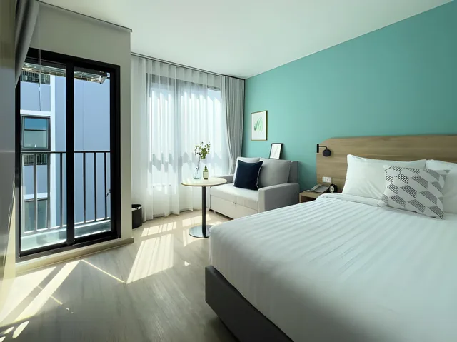 غرفة عائلية بسريرين مزدوجين، Wellness Stay And Hotel Sukhumvit 107 1/2