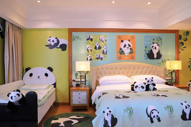 غرفة عائلية بسرير كينج بإطلالة على الحديقة، Hilton Hangzhou Qiandao Lake Resort 1/1