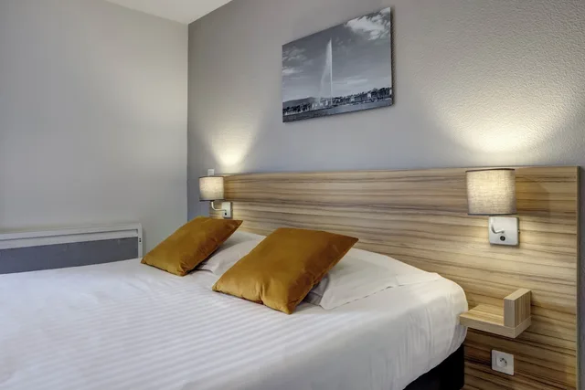استوديو سوبيريور بسرير مزدوج بشرفة، Comfort Aparthotel Divonne L Oree du Parc 4/7