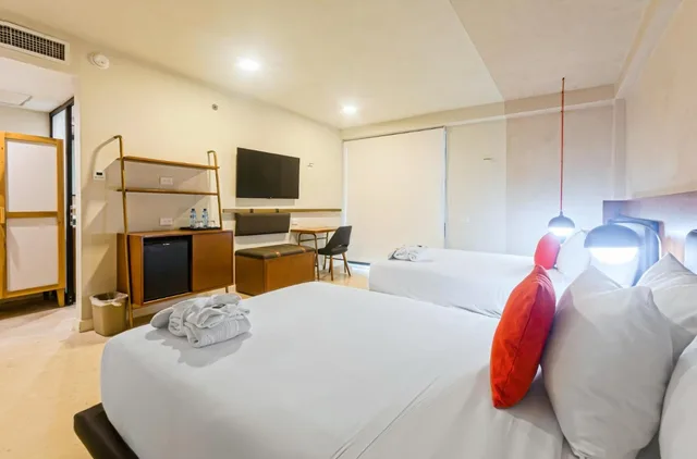 غرفة سوبيريور بسرير مزدوج، Mex Hoteles Cancun Centro 6/10