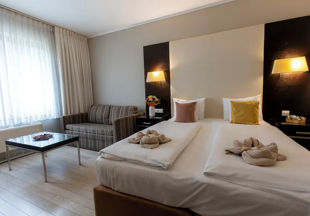 غرفة عائلية بأربعة أسرّة، Lions Garden Hotel 1/10