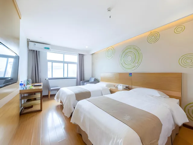 غرفة سوبيريور بسريرين منفصلين، GreenTree Inn Xuancheng Jingxian Wannan First Street Express Hotel 1/1