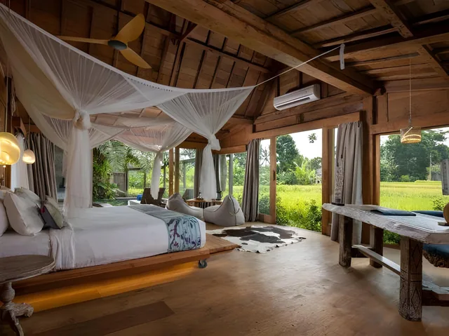 غرفة بغرفة نوم واحدة بمسبح خاص، Blue Karma Dijiwa Ubud 1/1