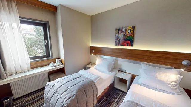 غرفة اقتصادية بسرير مزدوج أو سريرين منفصلين، Mimi Hotel Ankara 4/10